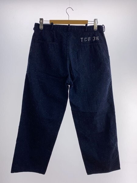 TCBjeans / ストレートパンツ/36/コットン/NVY/無地/USNデッキパンツ// TCBjeans(ティーシービージーンズ) / ストレートパンツ/36/コットン