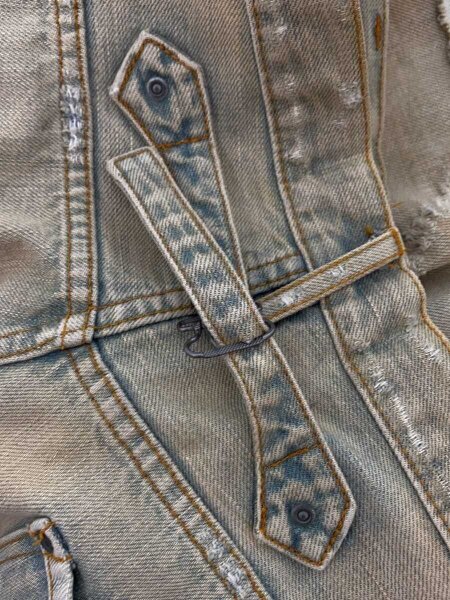 SUGARHILL(シュガーヒル) / 19AW/CRUSHED CONSTRUCTED DENIM PANTS/M 