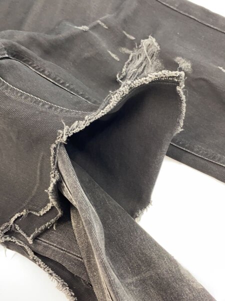 RAF SIMONS(ラフシモンズ) / 19AW/DESTROYED DENIM PANTS/28/デニム 