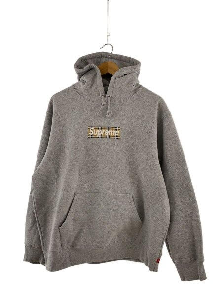 Supreme(シュプリーム) / ×BURBERRY/22SS/Box Logo Hooded/パーカー/M 