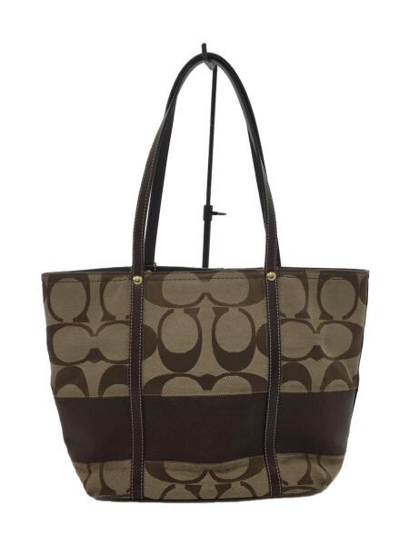 COACH(コーチ) / コーチ/トートバッグ/F11098/総柄/ブラウン | 中古品 