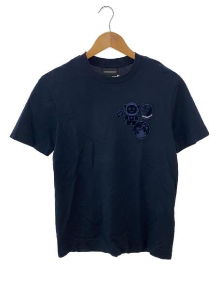 EMPORIO ARMANI(エンポリオアルマーニ) / Tシャツ/M/コットン/ネイビー 