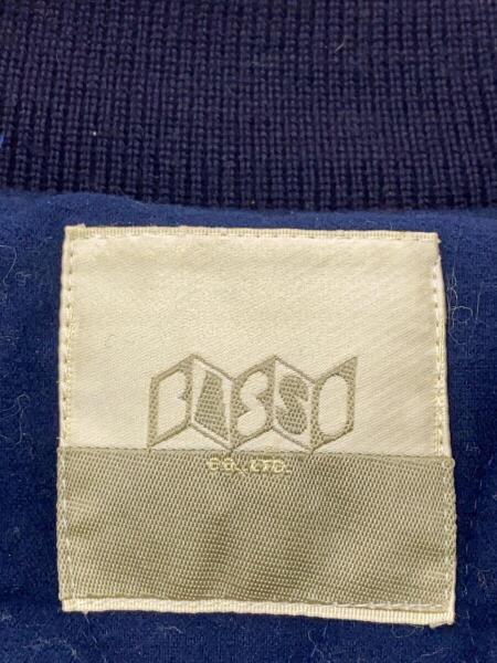BASSO(バッソ) / スタジャン/--/ウール/ネイビー/D-TK9277 | 古着の 