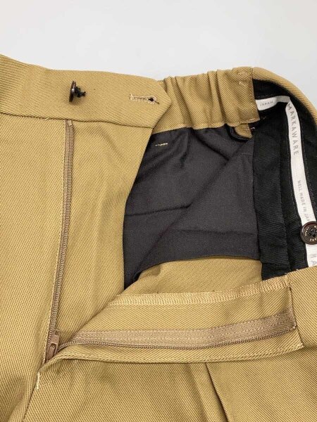 MARKAWARE / スラックスパンツ/1/コットン/BEG/A25A92PT02C/ONE TUCK TAPERED TROUSERS// MARKAWARE(マーカウェア) / スラックスパンツ/1/コットン/BEG