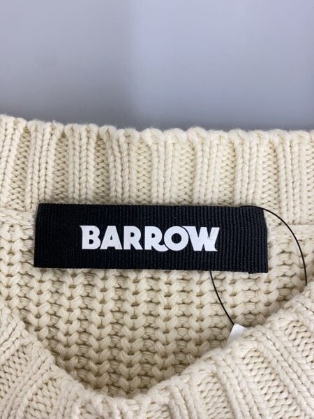 BARROW(バロウ) / ニット・セーター(厚手)/--/コットン/BEG/総柄 