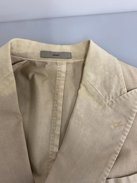 【Juryさま専用】BOGLIOLI ジャケット 44 BOGLIOLI(ボリオリ) / ジャケット/44/コットン/BEG | 古着の販売・通販