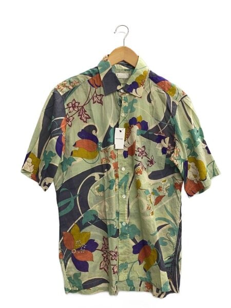 DRIES VAN NOTEN(ドリスヴァンノッテン) / 半袖シャツ/48/コットン/GRN 