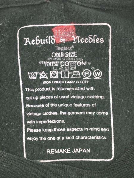 Rebuild by Needles(リビルドバイニードルズ) / 再構築/リメイクT 