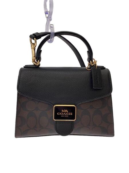 COACH(コーチ) / ペッパーサッチェル_シグネチャー柄2wayハンドバッグ 