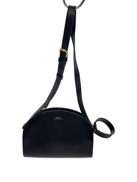 A.P.C.(アーペーセー) / ハーフムーンバッグ/レザーショルダーバッグ  