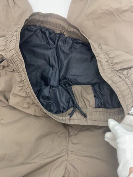 ENNOY(エンノイ) / NYLON PADDED PANTS/中綿ナイロンパンツ/M/ブラウン 