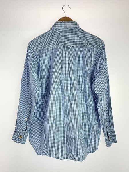 45rpm / 180番三子の908ローファーシャツ/03-M/ブルー/ギンガムチェック/50130194 45rpm(フォーティーファイブアールピーエム) / 180番三子の908