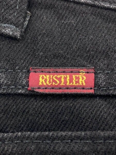 RUSTLER(ラスラー) / 00s/ストレートデニムパンツ/33×32/ブラック 