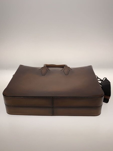 BERLUTI(ベルルッティ) / 無地_レザーブリーフケース/牛革/茶/ブラウン