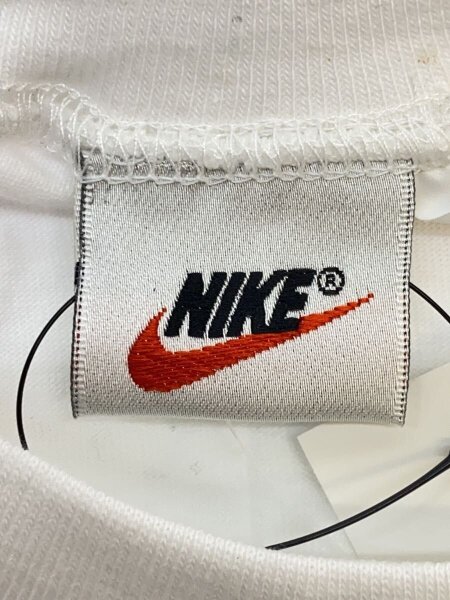 NIKE(ナイキ) / 90s 銀タグ/スウッシュロゴプリントTシャツ/L/コットン 