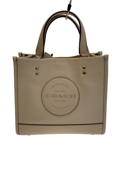 COACH デンプシー トート ショルダーバッグ レザー ホワイト C5268 COACH(コーチ) / デンプシー・トート22_レザートートバッグ/ホワイト