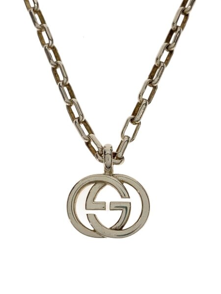 GUCCI(グッチ) / インターロッキングG_シルバーネックレス/50cm/SV925 