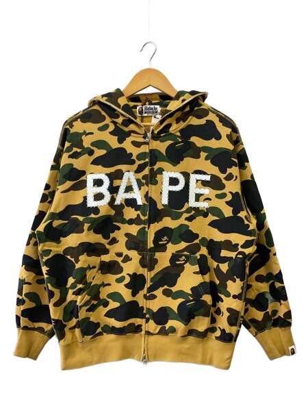A BATHING APE(アベイシングエイプ) / 1stカモ_ラインストーンジップ 