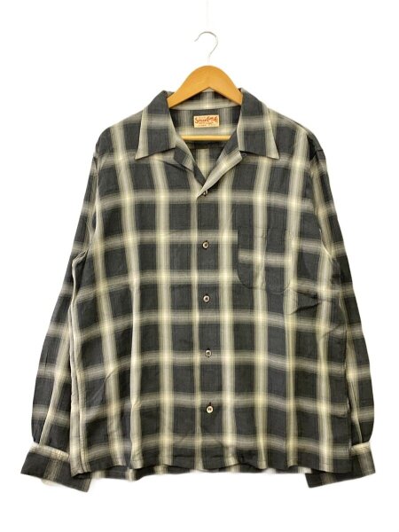 SUGAR CANE(シュガーケイン) / RAYON COVERT CHECK OPEN SHIRT 