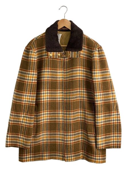 1点モノ／UKヴィンテージ／チェスターフィールド／本革／PENDLETON PENDLETON(ペンドルトン) / 70s/フォックスファー_スタンドカラー