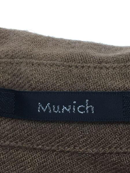 MUNICH(ミューニック) / ウールリネンビッグシャツ/wool linen big 