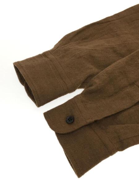 MUNICH(ミューニック) / ウールリネンビッグシャツ/wool linen big 