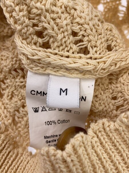 CMMN SWDN(コモンスウェーデン) / 23SS/CURT LACE POLO ECRU/レース 