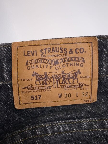 Levi's(リーバイス) / 90s/517/先染めブラックデニム/ブーツカット