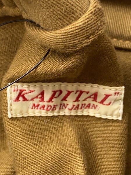 KAPITAL(キャピタル) / かつらぎ起毛TRI-Pコート/XS/コットン/KHK/EK