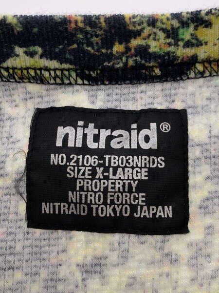 Nitraid(ナイトレイド) / リアルウィード/7分袖サーマルカットソー 