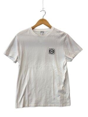 LOEWE(ロエベ) / タグ取れかけ/Tシャツ/XL/コットン/WHT/アナグラム