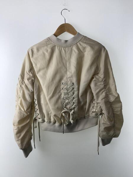 SNIDEL(スナイデル) / 19SS/レースアップデザインブルゾンMA-1/FREE 