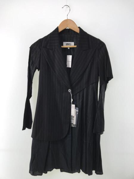 MM6(エムエムシックス) / 2016AW/レイヤードジャケット/ウール/BLK 