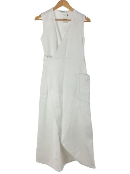 MADISONBLUE(マディソンブルー) / WRAP DRESS TWILL/0/コットン/WHT  