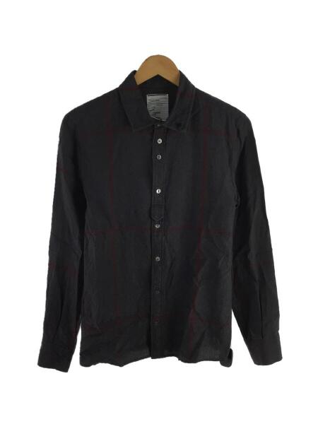 未開封】SHAREEF BIAS CHECK L/S SHIRTS グリーン｜ファッション
