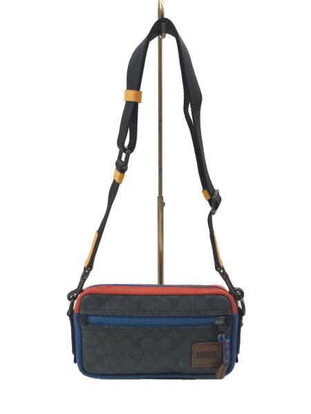 COACH(コーチ) / ショルダーバッグ/PVC/BLK/900/ペイサースリムポーチ 