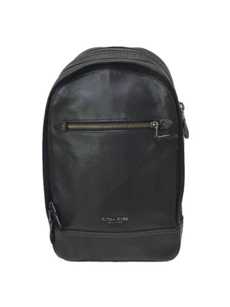 COACH(コーチ) / ショルダーバッグ/レザー/BLK/F37598/グラハム  