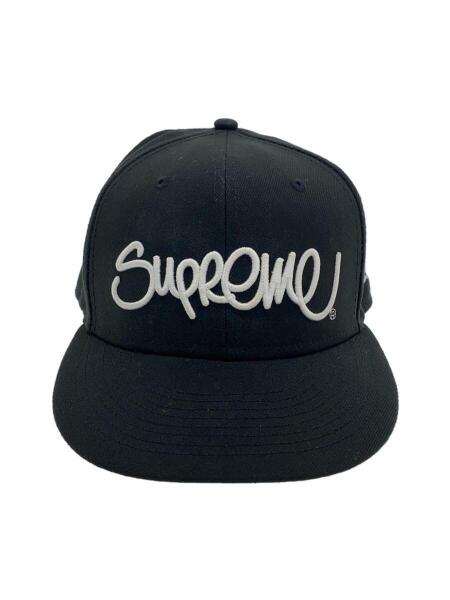 Supreme 黒 キャップ ロゴ Supreme(シュプリーム) / 筆記体ロゴ 