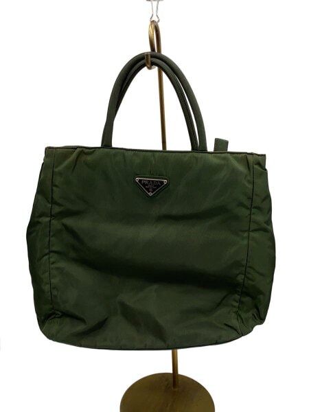 PRADA(プラダ) / ハンドバッグ/ナイロン/KHK/無地 | 中古品の販売 