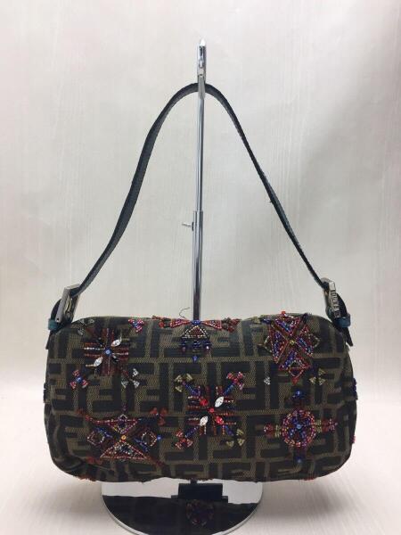 FENDI(フェンディ) / ショルダーバッグ/キャンバス/BRW/総柄/マンマ 