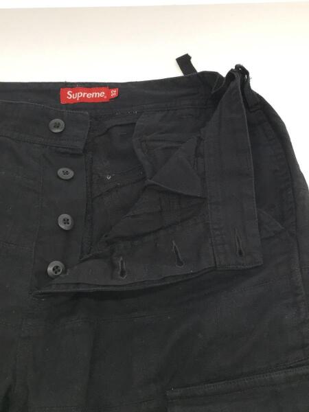 Supreme(シュプリーム) / カーゴパンツ/32/コットン/BLK/無地 | 古着の 