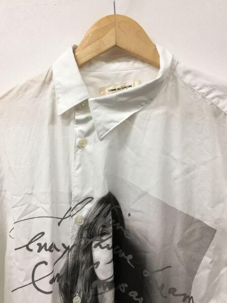 COMME des GARCONS(コムデギャルソン) / 長袖シャツ/L/コットン/WHT/OF 