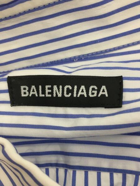 BALENCIAGA(バレンシアガ) / ストライプオーバーシャツ/39/コットン 