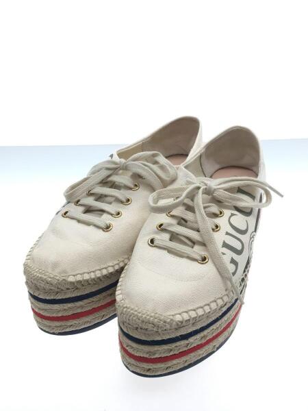 GUCCI(グッチ) / エスパドリーユ/37/CRM/キャンバス/525711 | 中古品の