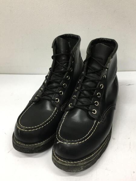 RED WING / レースアップブーツ/US8/BLK/レザー/8137 RED WING(レッドウィング) / レースアップブーツ/US8.5/BLK/レザー