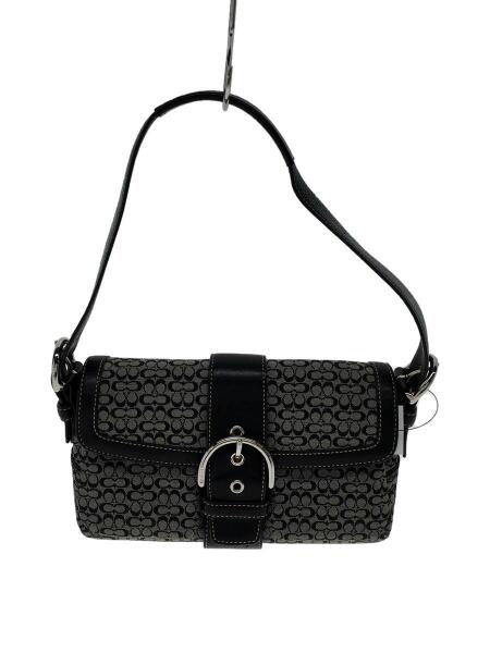 COACH(コーチ) / ショルダーバッグ/キャンバス/BLK/総柄/1444 | 中古品 