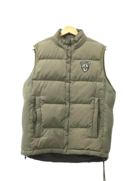 STUSSY(ステューシー) / ダウンベスト/L/ナイロン/KHK/無地 | 古着の 