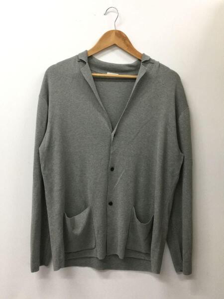 COMOLI コモリシルクカーディガン COMOLI コモリ シルク カシミヤ ウール カーディガン サイズ2 グレー