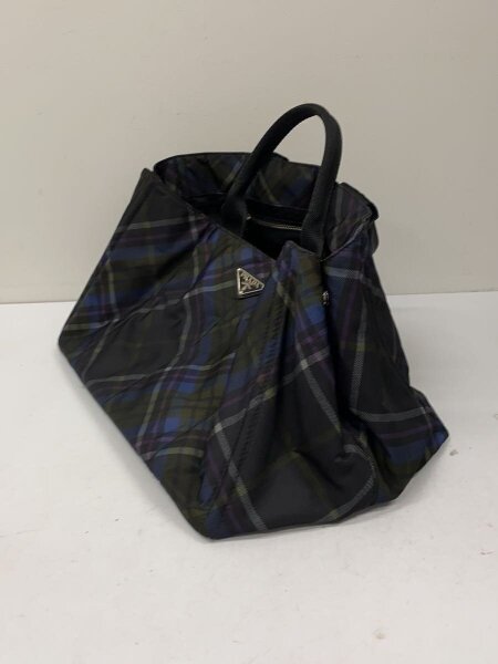 PRADA(プラダ) / トートバッグ/ナイロン/マルチカラー/チェック | 中古 