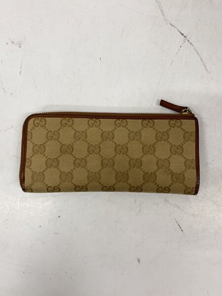 GUCCI(グッチ) / 長財布_GGキャンバス/キャンバス/BRW/レディース